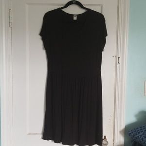Black Knit Old Navy Dress Large